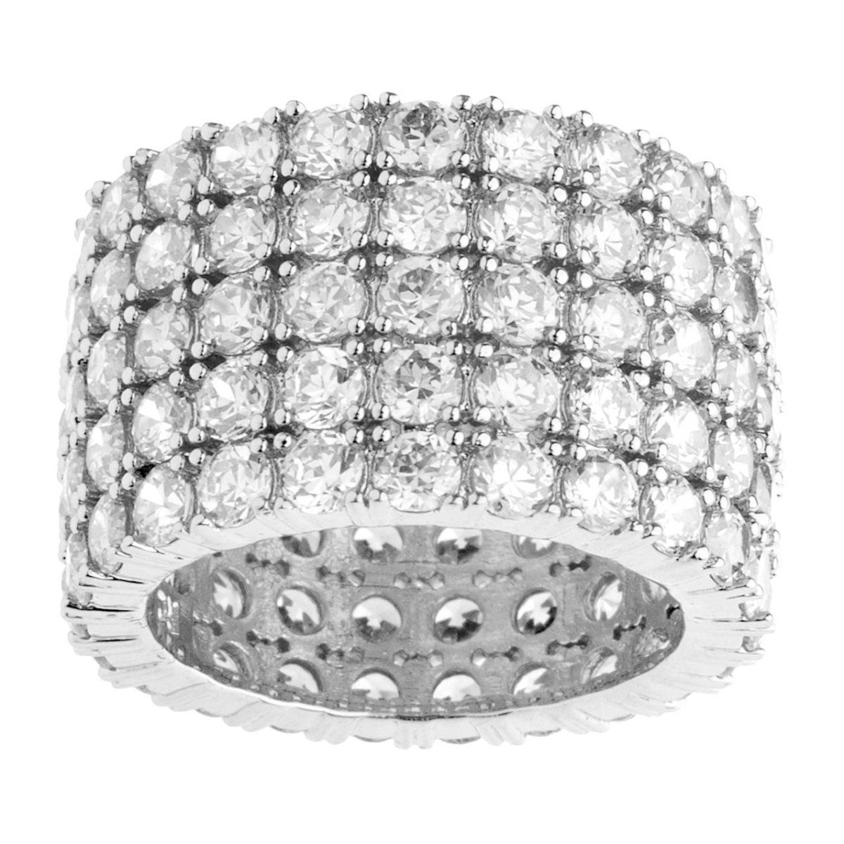 Iced Out Bling Micro Pave Ring – FAT 360 ETERNITY